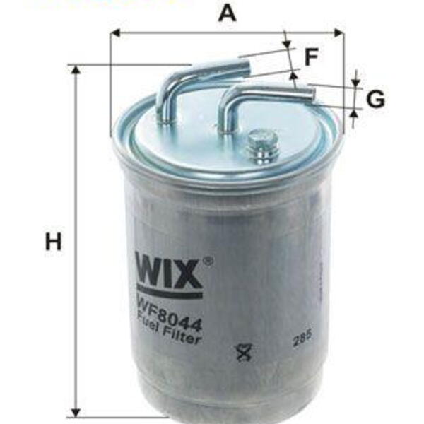 Palivový filtr WIX FILTERS WF8044