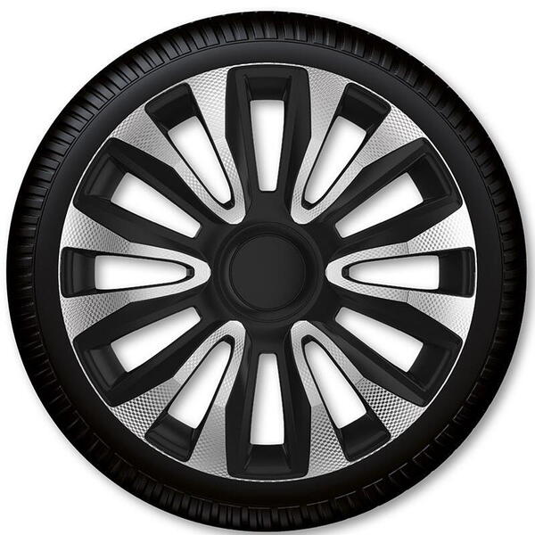 Poklice Avalon Carbon Silver Black - 15