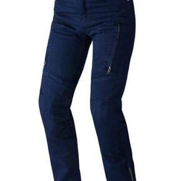 Rebelhorn HAWK II tmavé modré jeans kevlarové kalhoty na motorku 32