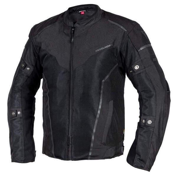 Rebelhorn HIFLOW IV černá textilní bunda na motorku XL
