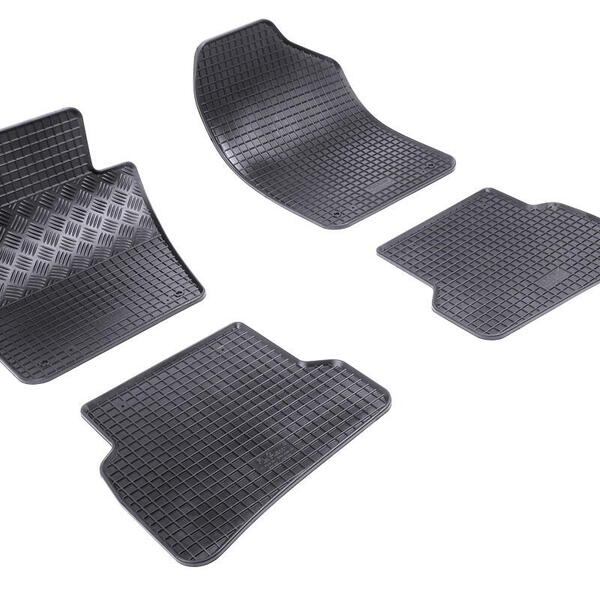 Rigum Gumové koberce Škoda FABIA III 2014-/Seat IBIZA 2008-/VW POLO 2009-/VW POLO 2014-