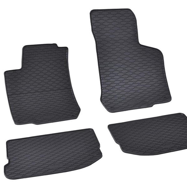 Rigum Gumové koberce Škoda OCTAVIA I 1997-/VW GOLF IV 1998-/VW BEETLE 1998-/VW BORA 1998-/