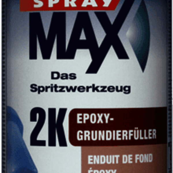 Spray Max 2K Epoxy primer filler 400 ml Barva: černá