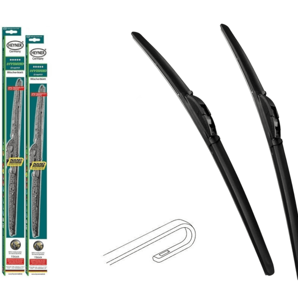 Stěrače Mazda CX-30 04/2019- | HEYNER