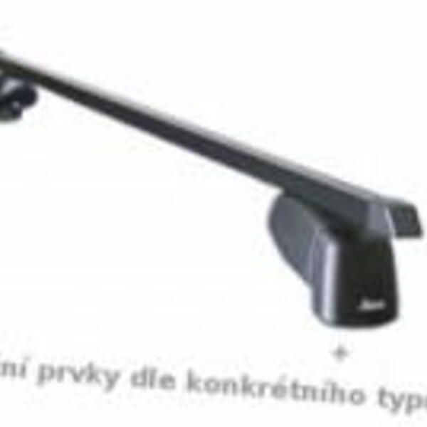 Střešní nosič Atera - Opel Combo bez hagusů, r.v. 2/2012-6/2018, 3. přídavný příčník