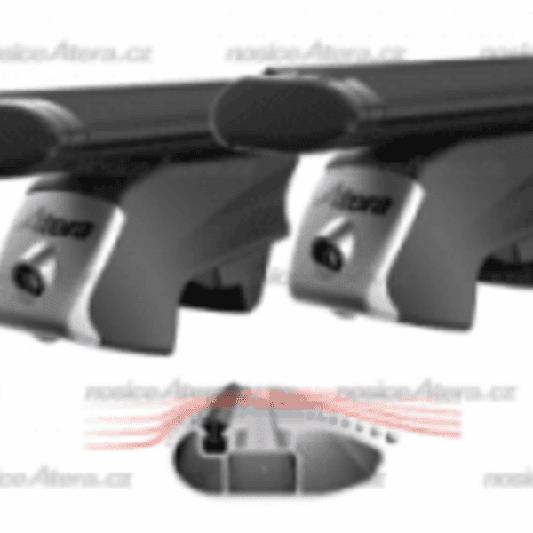 Střešní nosiče Atera - Audi Q3 s integrovanými hagusy, r.v. 6/2011-3/2020