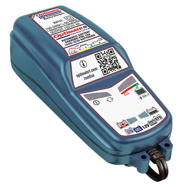 TECMATE nabíječka OPTIMATE 5 start/stop, 12V - 4A, TM220
