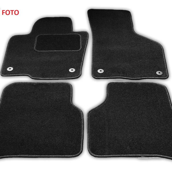 Textilní autokoberce Standard Fiat Panda 2012-