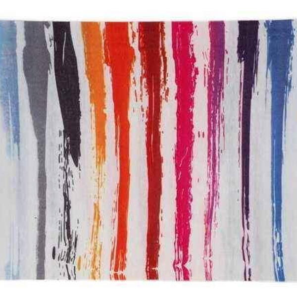 TWOEIGHTFIVE multifunkční šátek na krk Rainbow, proužky multicolor