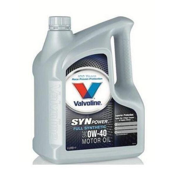 VALVOLINE SYNPOWER 0W-40 4L