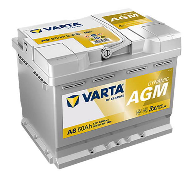 VARTA Silver Dynamic AGM 12V 60Ah 680A 560 901 068