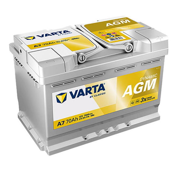 VARTA Silver Dynamic AGM 12V 70Ah 760A 570 901 076