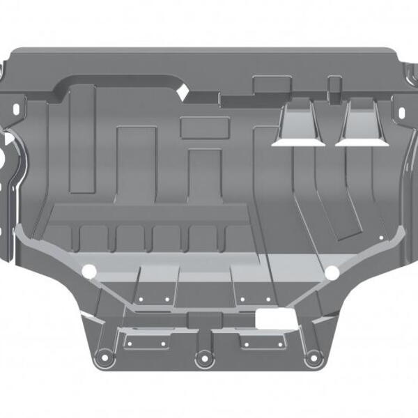 VOLKSWAGEN TOURAN - Hliníkový ochranný kryt motoru a převodovky