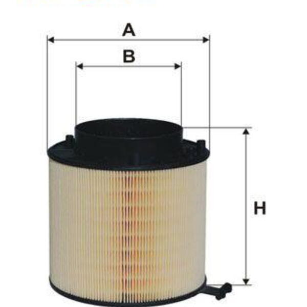 Vzduchový filtr FILTRON AK 371/4