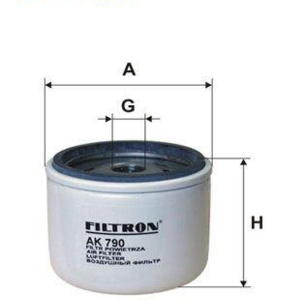 Vzduchový filtr FILTRON AK 790