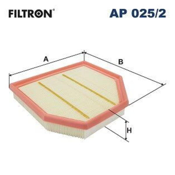 Vzduchový filtr FILTRON AP 025/2