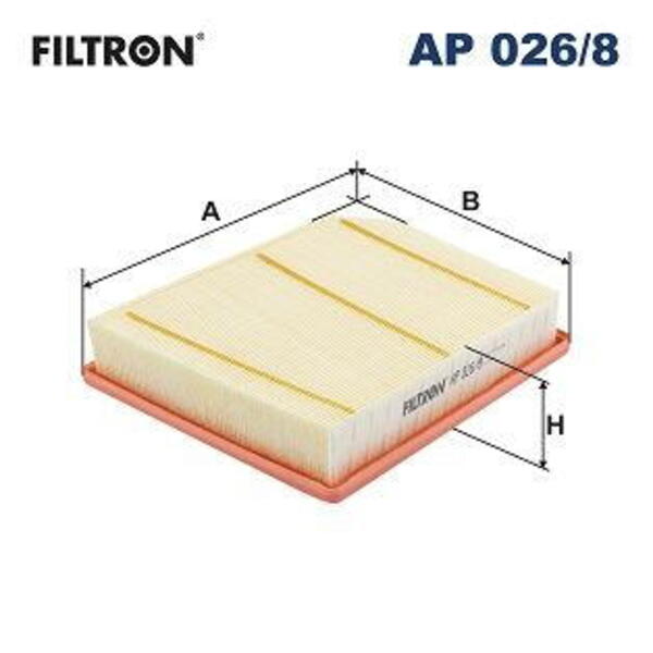 Vzduchový filtr FILTRON AP 026/8