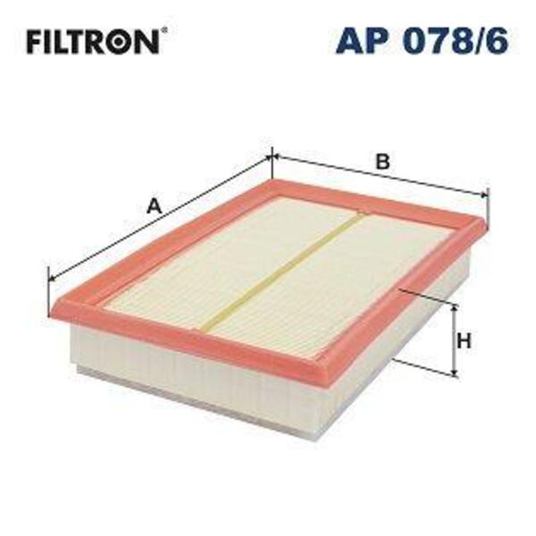 Vzduchový filtr FILTRON AP 078/6