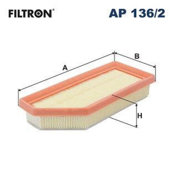 Vzduchový filtr FILTRON AP 136/2