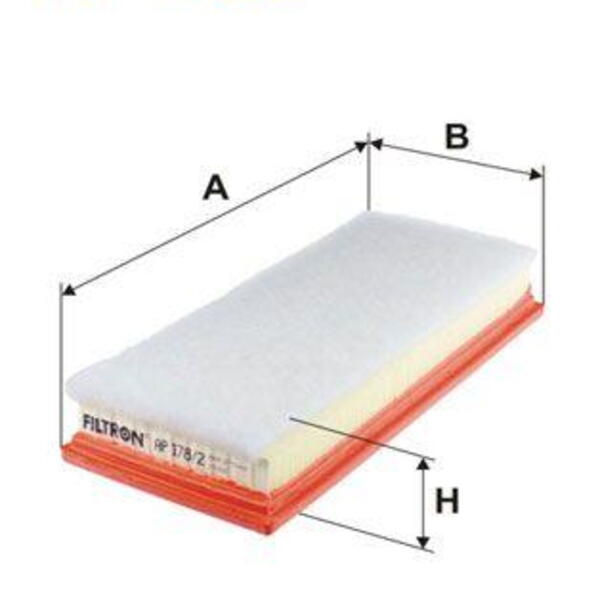 Vzduchový filtr FILTRON AP 178/2