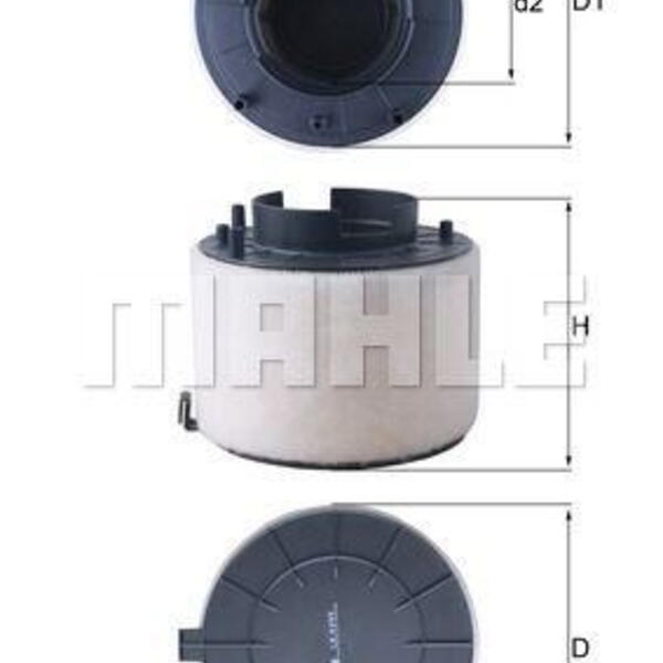 Vzduchový filtr KNECHT LX 4249