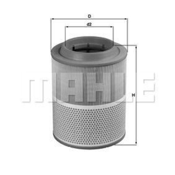 Vzduchový filtr MAHLE LX 1072