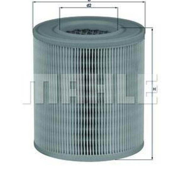 Vzduchový filtr MAHLE LX 1253