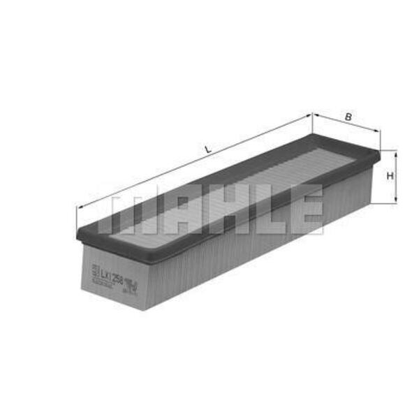 Vzduchový filtr MAHLE LX 1258