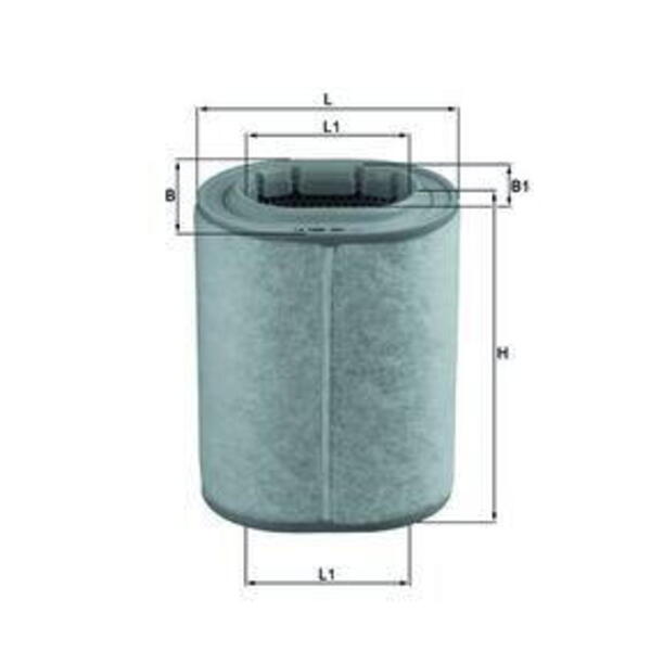 Vzduchový filtr MAHLE LX 1460
