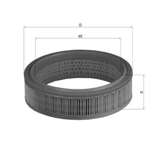 Vzduchový filtr MAHLE LX 158