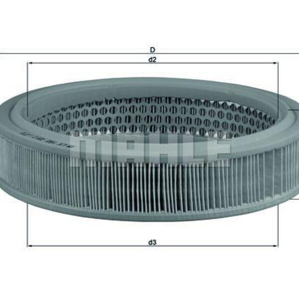 Vzduchový filtr MAHLE LX 160