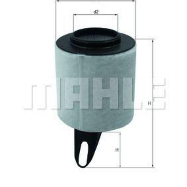 Vzduchový filtr MAHLE LX 1650