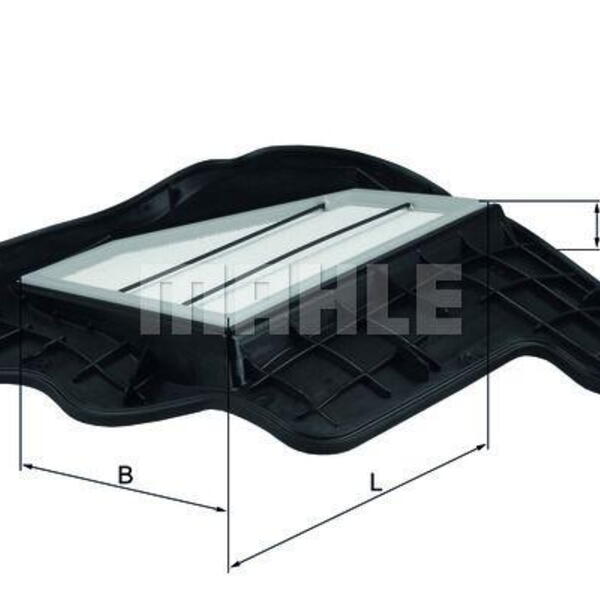 Vzduchový filtr MAHLE LX 1685/5
