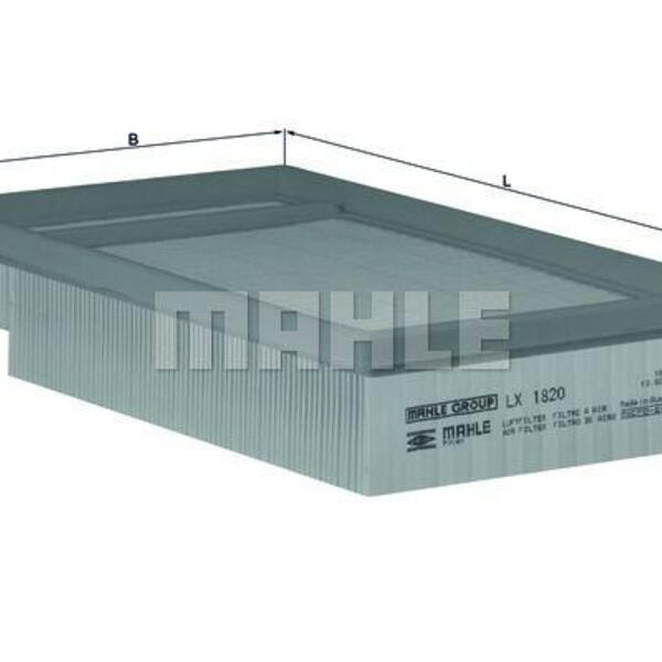 Vzduchový filtr MAHLE LX 1820