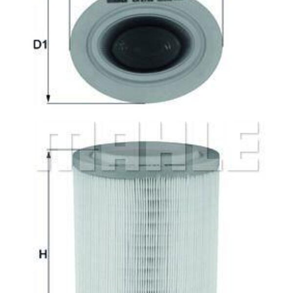 Vzduchový filtr MAHLE LX 2790