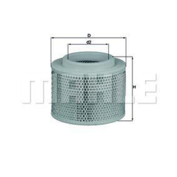 Vzduchový filtr MAHLE LX 2808/1