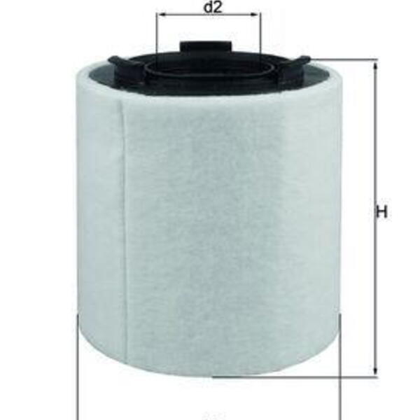 Vzduchový filtr MAHLE LX 2831