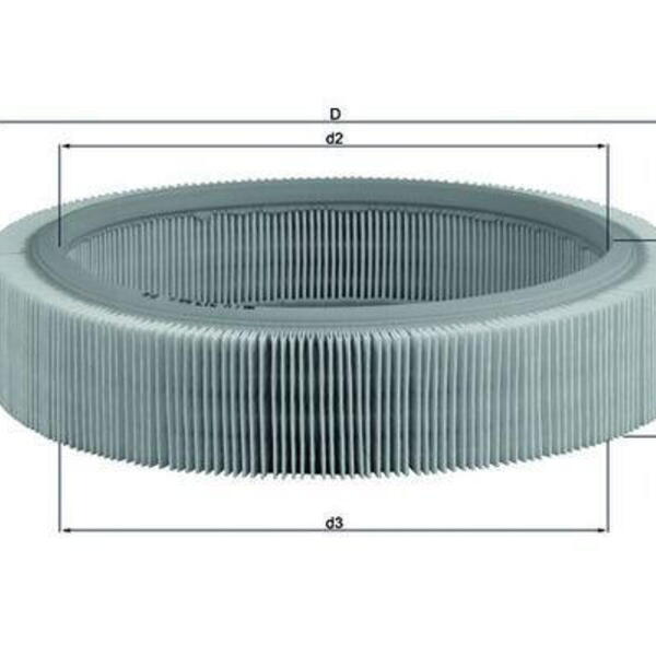 Vzduchový filtr MAHLE LX 317