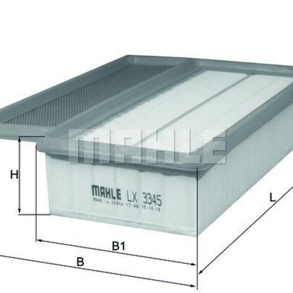 Vzduchový filtr MAHLE LX 3345