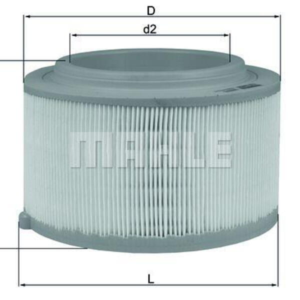 Vzduchový filtr MAHLE LX 3458