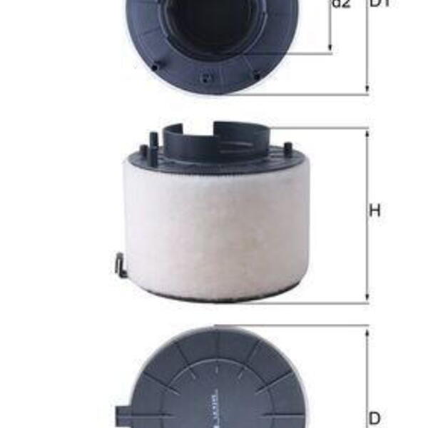Vzduchový filtr MAHLE LX 4249