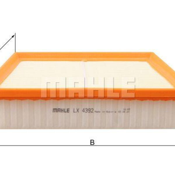 Vzduchový filtr MAHLE LX 4392