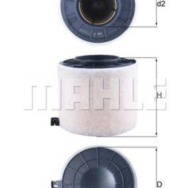 Vzduchový filtr MAHLE LX 4410