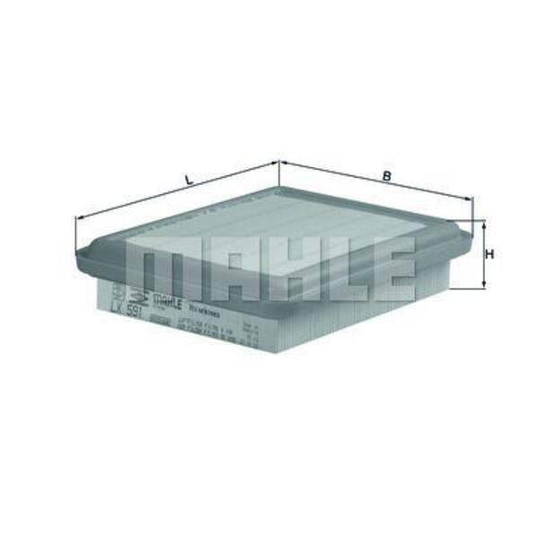 Vzduchový filtr MAHLE LX 591