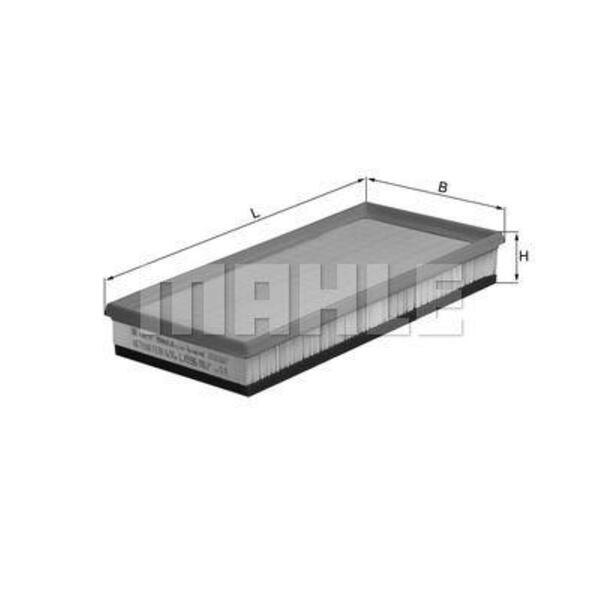 Vzduchový filtr MAHLE LX 596