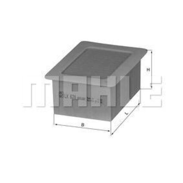 Vzduchový filtr MAHLE LX 628