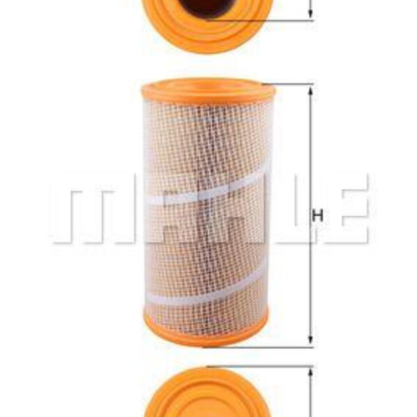 Vzduchový filtr MAHLE LX 7080