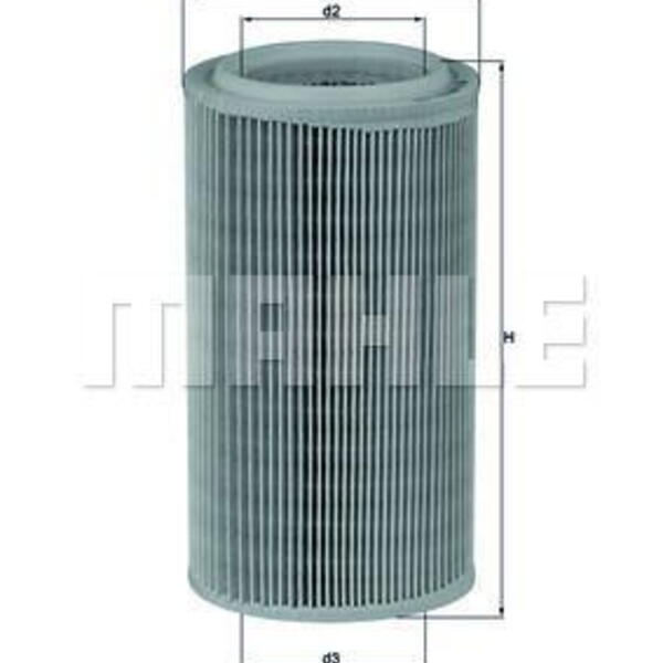 Vzduchový filtr MAHLE LX 852