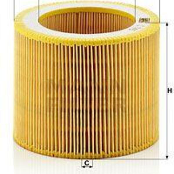 Vzduchový filtr MANN-FILTER C 1140