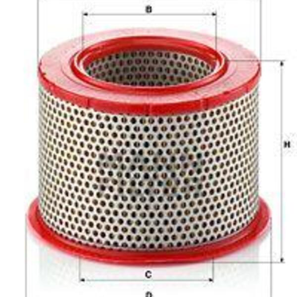 Vzduchový filtr MANN-FILTER C 1555/1